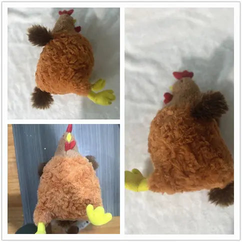 Cecil Realistic Plush Hen Toy - Cute Jellycat Cruney