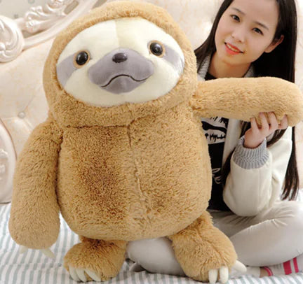 City Sloth Lightning Plush Toy for Kids (One Piece)