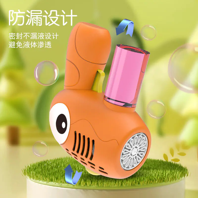 32-Hole Electric Bubble Gun for Kids' Play and Events