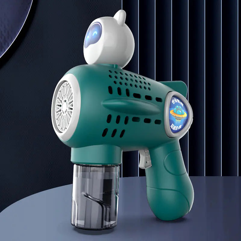32-Hole Electric Bubble Gun for Kids' Play and Events
