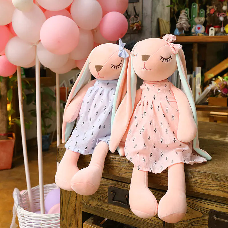 Soft Stuffed Rabbit Plush Toy for Infants and Kids