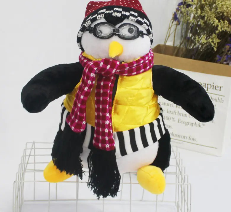 Penguin Plush Toy from Domestic Fabric (Friends Theme)