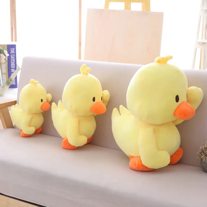 Dancing Plush Yellow Duck Toy with Expressions