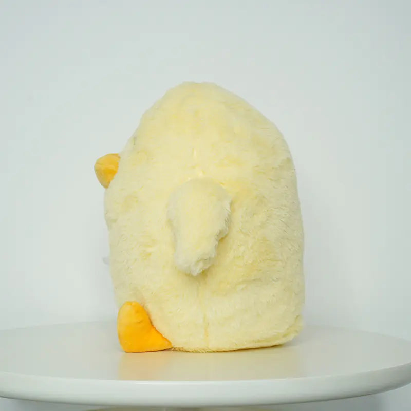 Plush Duck with Knife Toy - Cute Yellow Doll