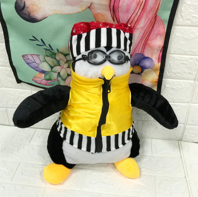 Penguin Plush Toy from Domestic Fabric (Friends Theme)