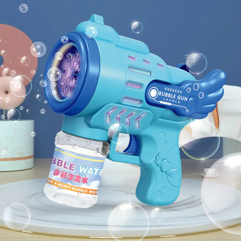 32-Hole Electric Bubble Gun for Kids' Play and Events