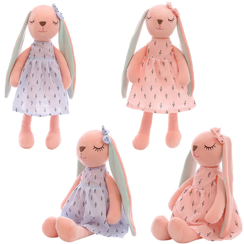Soft Stuffed Rabbit Plush Toy for Infants and Kids