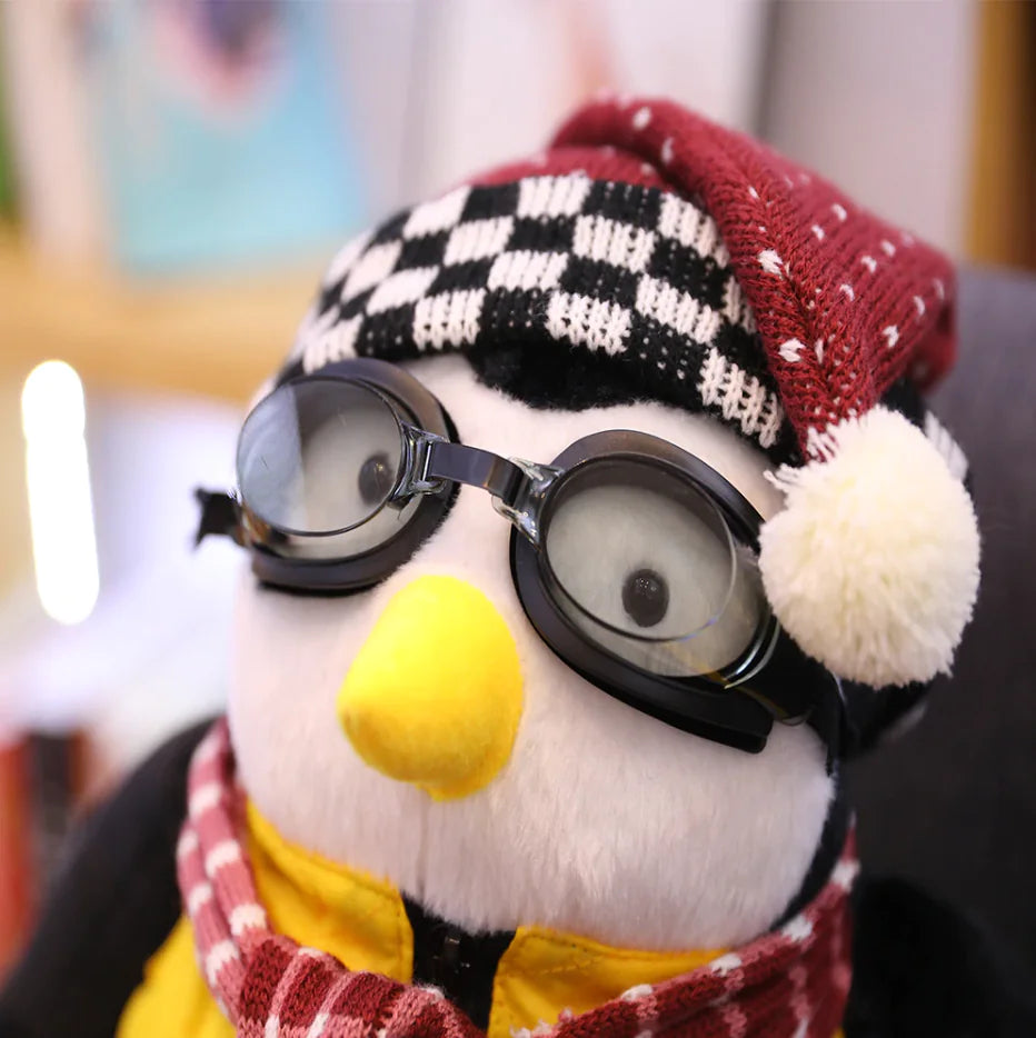 Penguin Plush Toy from Domestic Fabric (Friends Theme)