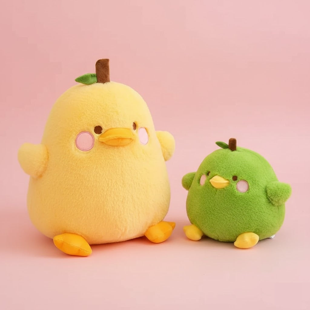 Cute Plush Yellow Duck Toy for Girls and Gifts
