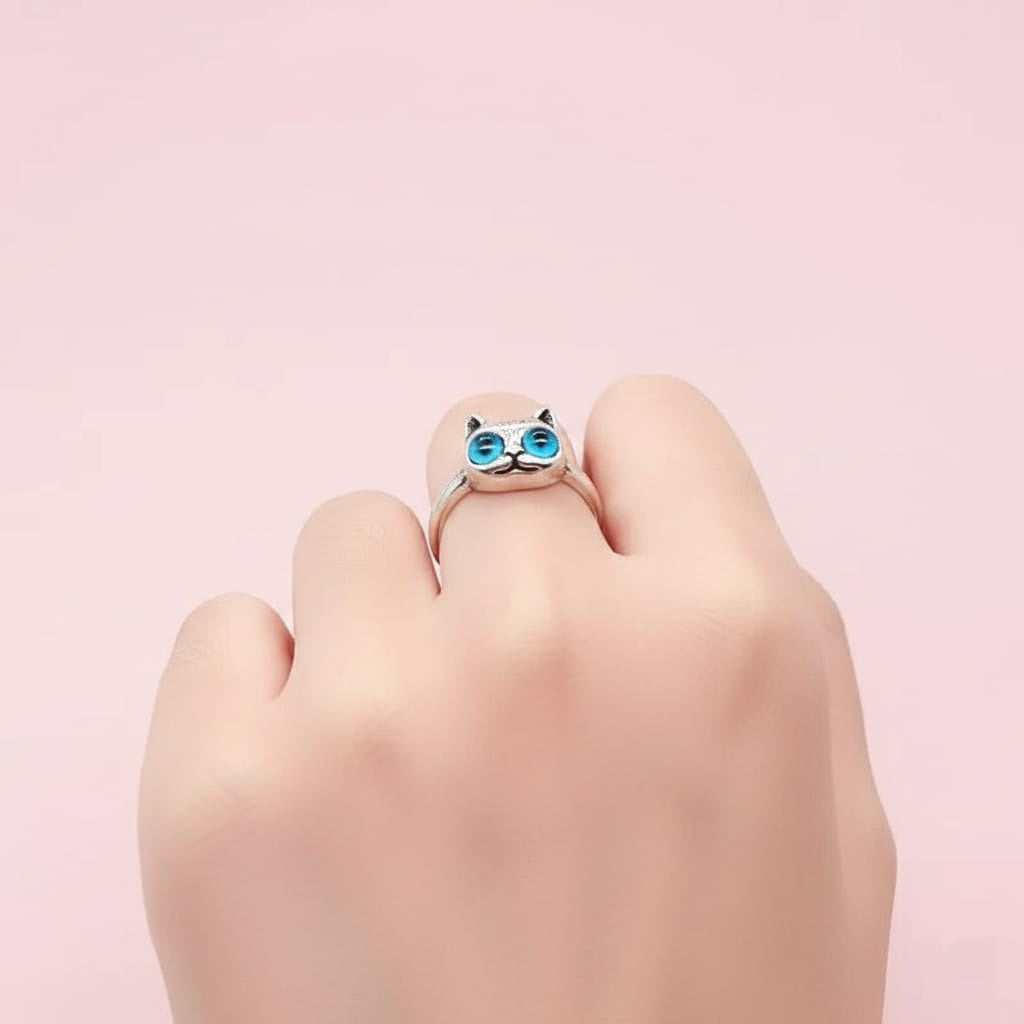 Personalized Cat Snake Ring for Women, Fashion Cold Style