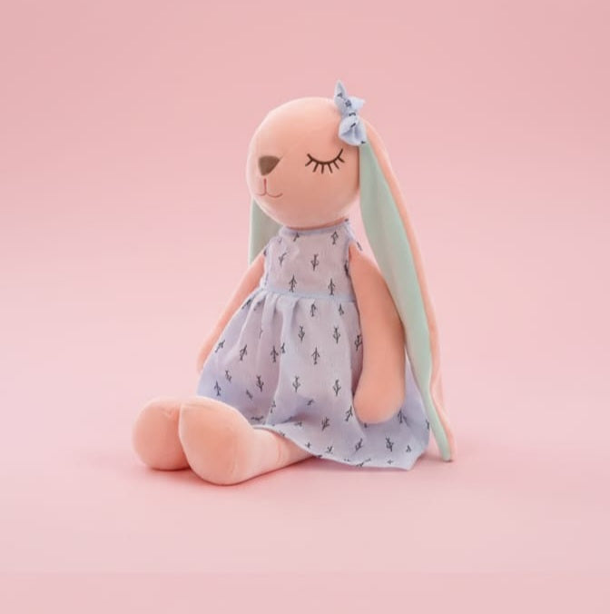 Soft Stuffed Rabbit Plush Toy for Infants and Kids