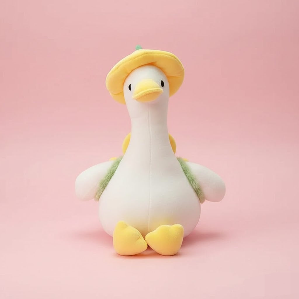 Pato de peluche esponjoso - Pato de viaje