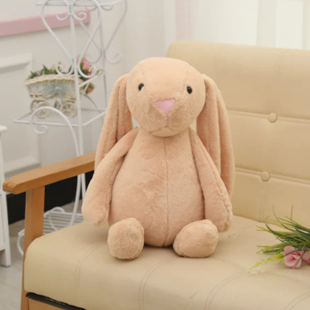 Cute Long-Eared Bunny Plush Toy for Kids